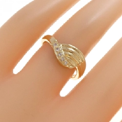 Nhẫn kim cương K18YG 0.05CT 668201