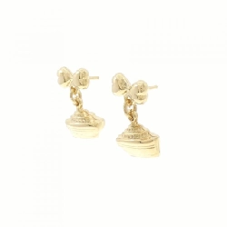 Bông tai 750YG Ruy băng × Du thuyền - Hàng hiệu Chính hãng 868655