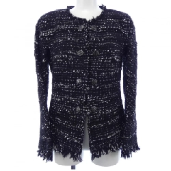 CHANEL P39754V28442 10A Áo khoác không cổ - Hàng hiệu Chính hãng