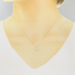 Dây chuyền kim cương K18YG 0.15CT - Hàng hiệu Chính hãng 864993