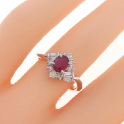 Nhẫn Ruby PT900 0.50CT 669524