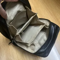 Balo nữ size 21*27*6 da thật 2hand 934201