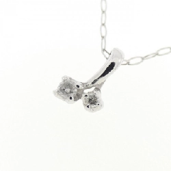 K18WG Dây chuyền kim cương 0.03CT - Hàng hiệu Authentic 863279