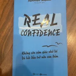 REAL Confident - Không còn cảm giác nhỏ bé và bắt đầu trở nên can đảm hơn - mới 95% 762761