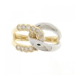 Nhẫn kim cương K18YG/PT 0.23CT - Hàng hiệu Authentic 859496