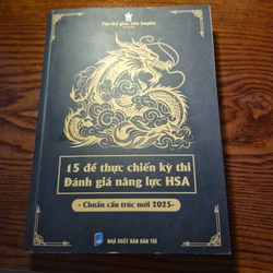 15 đề thực chiến kỳ thi Đánh giá năng lực HSA (chuẩn cấu trúc mới) - Empire 