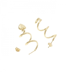 Bông tai hình trái tim 750YG - Hàng hiệu Chính hãng 866295