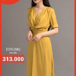 Váy lụa dành cho bạn nữ size M 13265