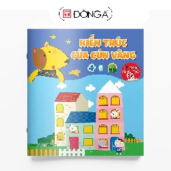 Sticker sáng tạo IQ - Kiến trúc của cún vàng - Đông A, Sách thiếu nhi Rebooks.vn