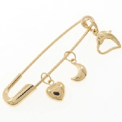 K18YG Heart×Moon Brooch - Hàng hiệu Chính hãng 869292