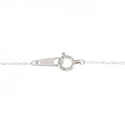 Dây chuyền kim cương hoa PT900/PT850 0.11CT - Hàng hiệu Authentic 861209