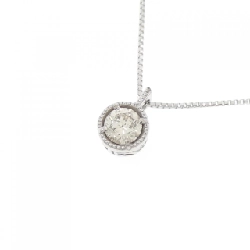 K18WG Dây chuyền kim cương 0.20CT - Hàng hiệu Chính hãng 862236