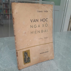 VĂN HỌC NGA XÔ HIỆN ĐẠI - TRÀNG THIÊN