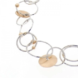 Necklace K18WG/K18PG Ginza Tanaka - Hàng hiệu Authentic 842680