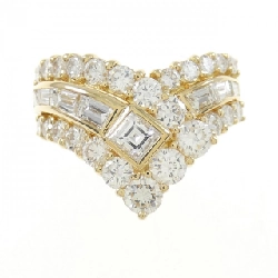 Nhẫn kim cương K18YG - Hàng hiệu Authentic 849801