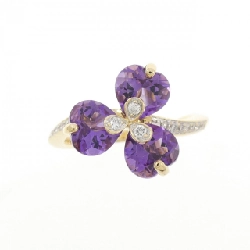 Nhẫn Amethyst 18YGYG/18KWG 2.25CT - Hàng hiệu Chính hãng 848196