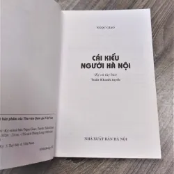 Sách - Cái kiểu người Hà Nội - Ngọc Giao - Sách còn mới đẹp (A1) 563414