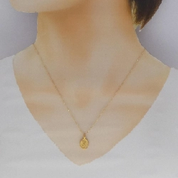 K24YG/K18YG Chữ cái Y Dây chuyền kim cương 0.01CT - Hàng hiệu Chính hãng 856741