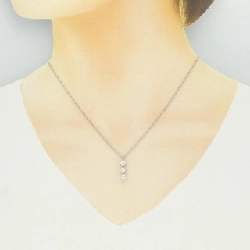 Dây chuyền kim cương ba viên PT900/PT850 0.523CT - Hàng hiệu Chính hãng 861112