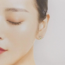 K10YG Peridot Bông tai - Hàng hiệu Chính hãng 874074