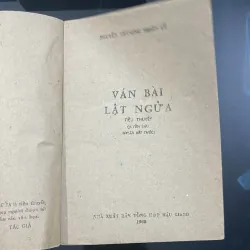 Ván bài lật ngửa - sách bao cấp giấy đen 1004932