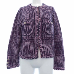 【Mã giảm giá】Áo khoác không cổ CHANEL