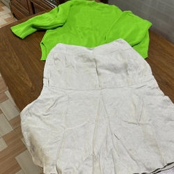Set đồ áo len- váy dệt đẹp