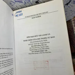 Nền Đạo Đức Tin Lành Và Tinh Thần Của Chủ Nghĩa Tư Bản - Max Weber - Bìa Cứng 748624