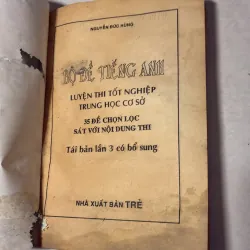 Bộ đề Tiếng Anh luyện thi THCS 995746