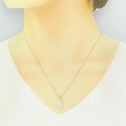 K18YG Dây chuyền kim cương 0.52CT - Hàng hiệu Authentic 862633