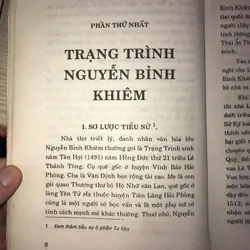 Giai thoại và sấm ký Trạng Trình  737053