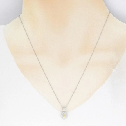 Dây chuyền kim cương PT 0.130CT FVY I1 cắt hình đặc biệt - Hàng hiệu Authentic 874065