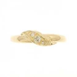 Nhẫn kim cương K18YG 0.06CT 669204