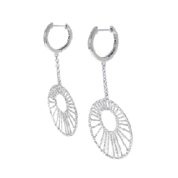 K18WG Bông tai - Hàng hiệu Chính hãng 866003