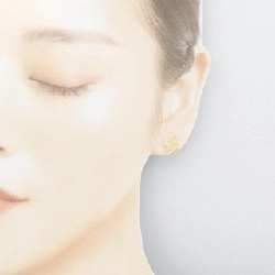 Bông tai kim cương hình bài 0.09CT một bên - Hàng hiệu Authentic 847772