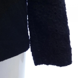 【Mã giảm giá】【Vintage】Áo khoác tricot GARCONS 644114