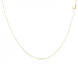 K18YG Chữ cái J Dây chuyền - Hàng hiệu Chính hãng