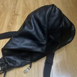 Balo nam 32*53*12 da thật 2hand 973095