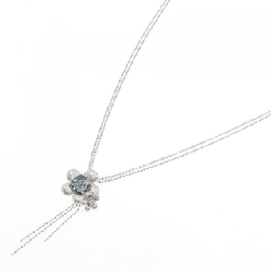 K18WG Hoa Đá Màu Dây Chuyền - Hàng hiệu Chính hãng 857726