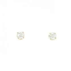 K18YG Solitaire Bông tai Kim cương 0.30CT - Hàng hiệu Chính hãng