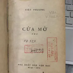 CỬA MỞ - VIỆT PHƯƠNG 778420