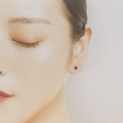 PT900 Bông tai Ruby 0.28CT - Hàng hiệu Chính hãng 865874