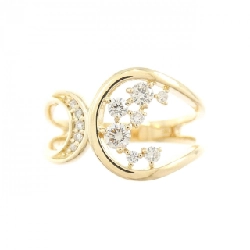 Nhẫn kim cương K18YG 0.20CT - Hàng hiệu Chính hãng 853517