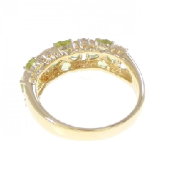 Nhẫn Peridot K18YG hình cỏ 0.80CT - Hàng hiệu Chính hãng 851496