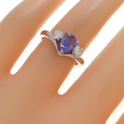 Nhẫn Tanzanite PT900 - Hàng hiệu Authentic 850482