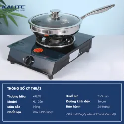 Kalite KL-326 🍳 Chảo tiện lợi, sang trọng, bền bỉ 716024