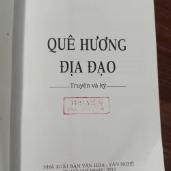 SÁCH QUÊ HƯƠNG ĐỊA ĐẠO 746676