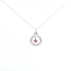 K10WG Ruby Necklace - Hàng hiệu Authentic