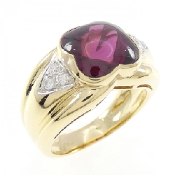 Nhẫn Garnet 750YG/750WG