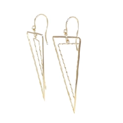 K18YG Bông tai - Hàng hiệu Chính hãng 871671